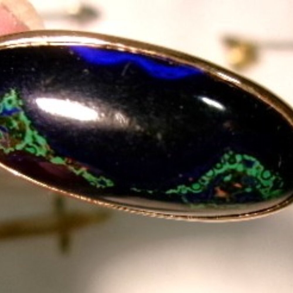 Lot of 10 Stickpins Includes One Azurite Malachite**Beautiful**